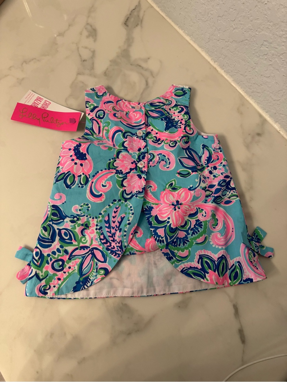 Lilly Pulitzer 6-12 months Baby Lilly shift dress with bloomers - Picture 2 of 5